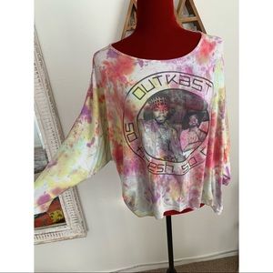 Tie dyed Outcast shirt